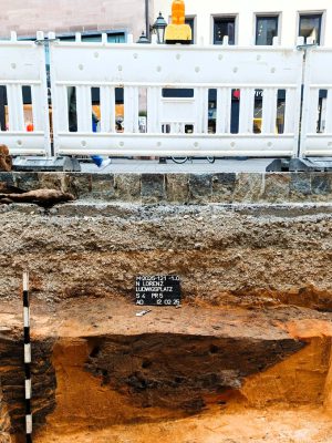 Nürnberg Innenstadt Archäologie Grabungsfirma